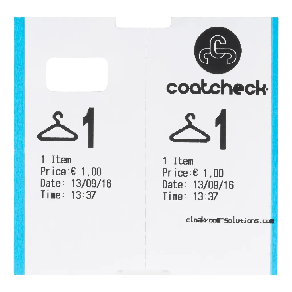 Drukarka biletów CoatCheck+