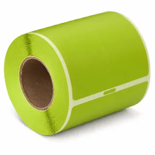 Zawieszki bagażowe CoatCheck, 14×160 biletów, zielone