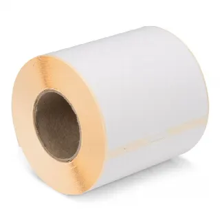Zawieszki bagażowe CoatCheck, 14×160 biletów, białe