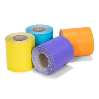 Rolka CoatCheck, ekonomiczne bilety wstępu bez odcinka kontrolnego, 14 x 550 biletów, 4 kolory